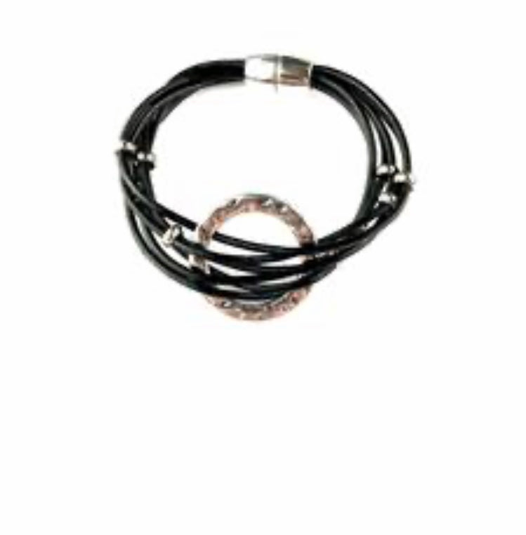 Paparazzi Magnetic Muse Black Urban Bracelet Pretty Precious